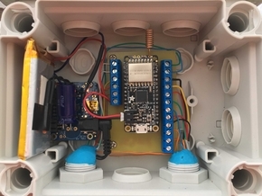 electronics inside box