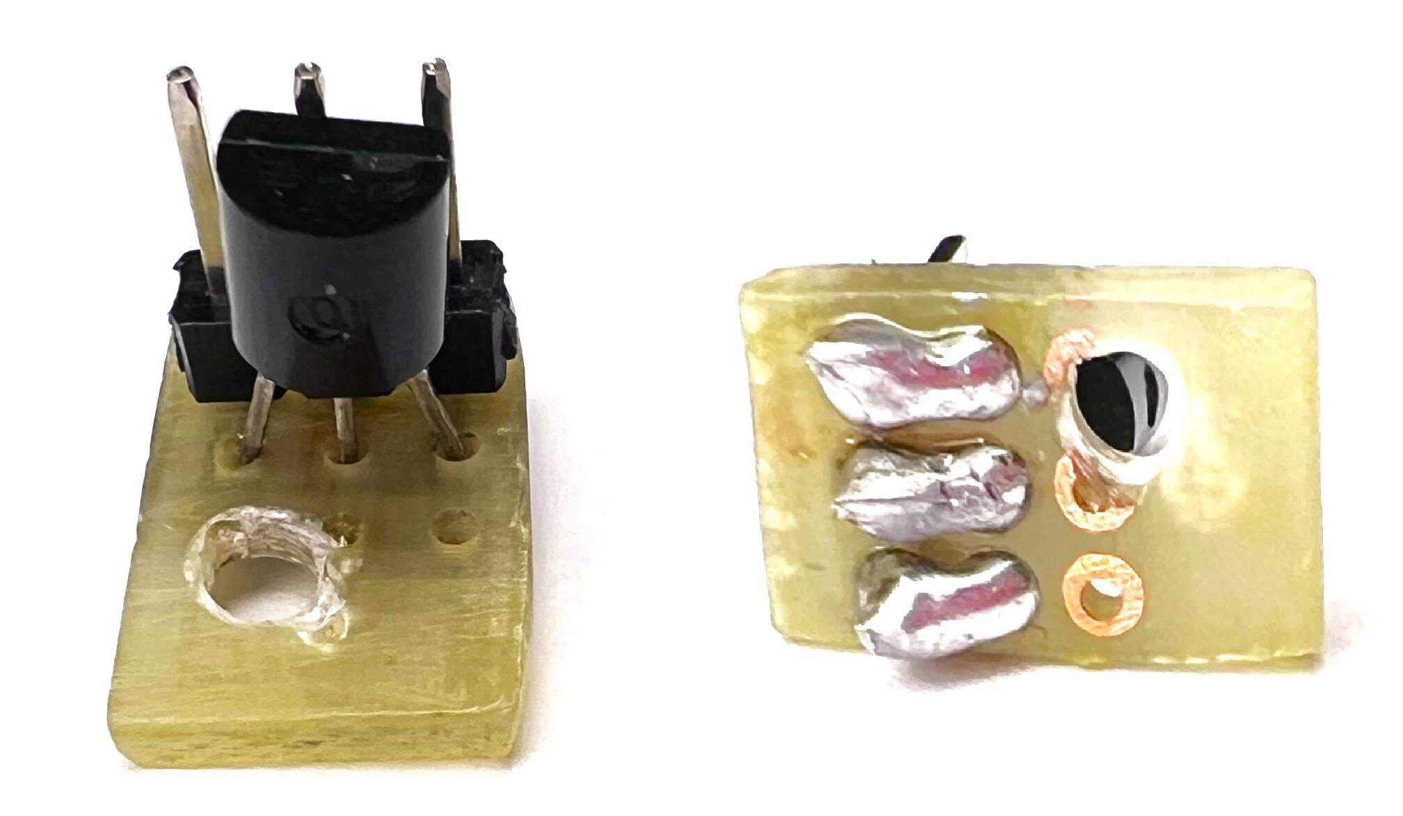 Transistor on PCB